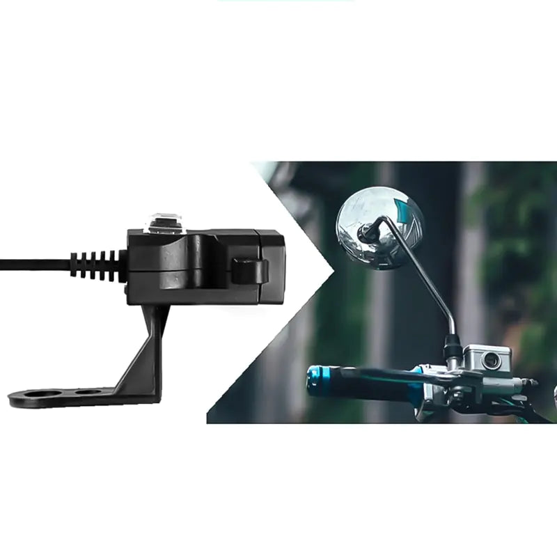New Motorcycle Dual USB Phone Charger with Waterproof Design