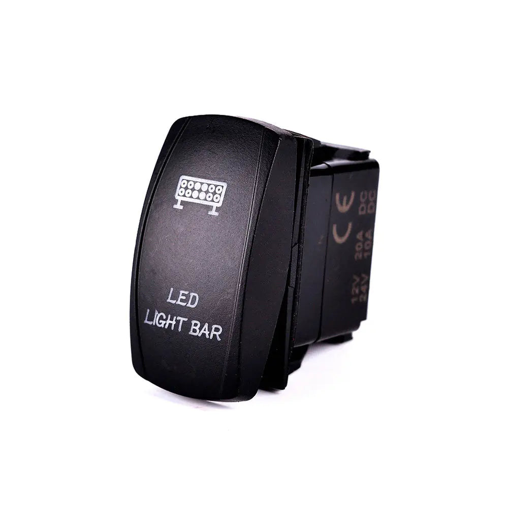 LED Waterproof Button with Dual Lights for Cars