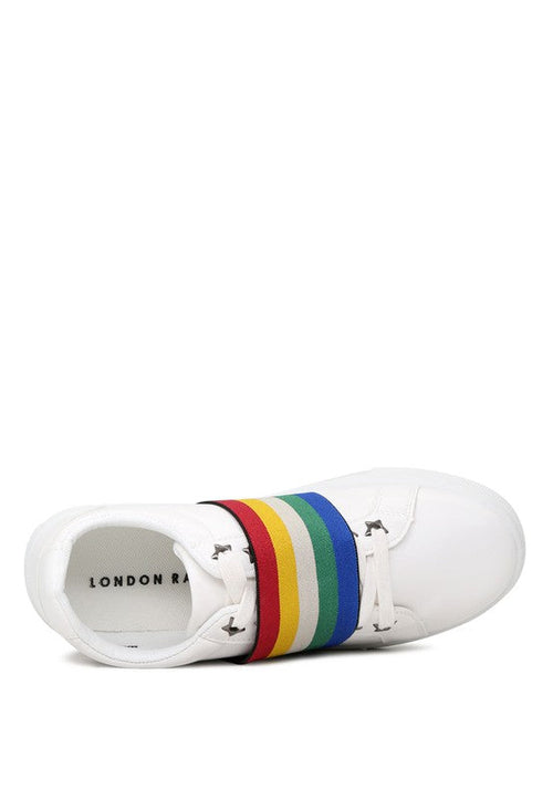 RENI SLIP-ON SNEAKERS WITH ELASTIC BY LONDON RAG