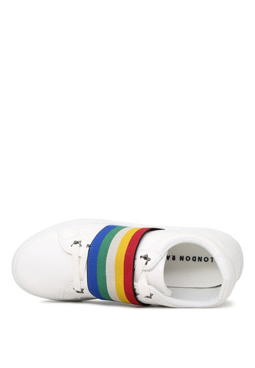 RENI SLIP-ON SNEAKERS WITH ELASTIC BY LONDON RAG