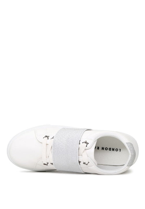 RENI SLIP-ON SNEAKERS WITH ELASTIC BY LONDON RAG