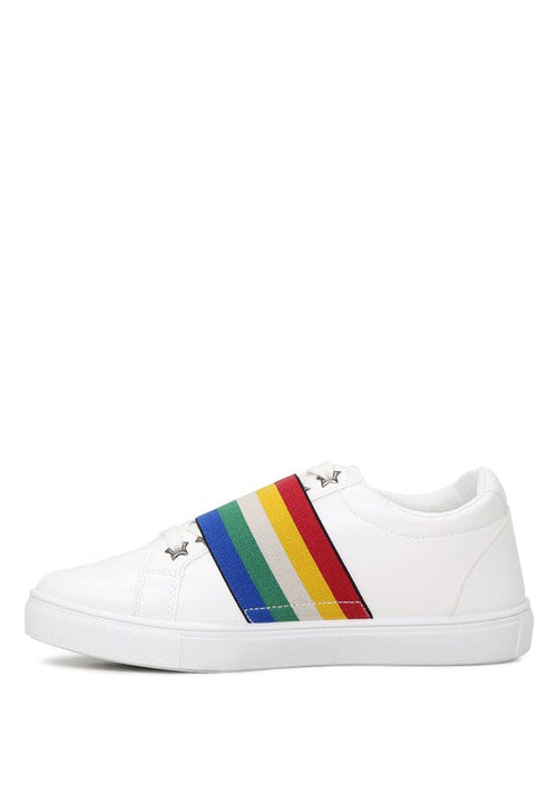 RENI SLIP-ON SNEAKERS WITH ELASTIC BY LONDON RAG