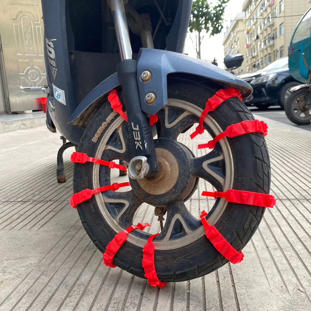 Universal Anti-Slip Chain for Electric Bike Tires