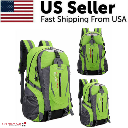 40L Men Women Travel Backpack Rucksack Camping Laptop Hiking School
