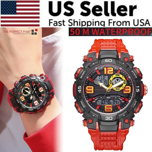 Military Men Watch Fashion Sport Outdoor G Wristwatch Male Digital