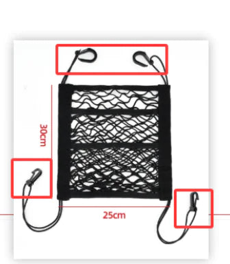 Multi-Function Car Storage Bag for Seat Back