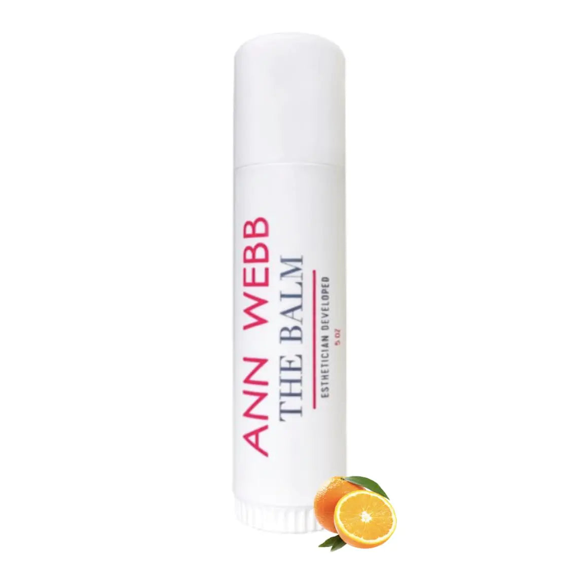 ANN WEBB Balm Lip Moisturizer for Dry Lip Care - Organic Lip Balm for Chapped Lips - Anti-aging - UV protecting Lip Repair for Hydrating Lips Oversized - Best Balm - Original .5oz