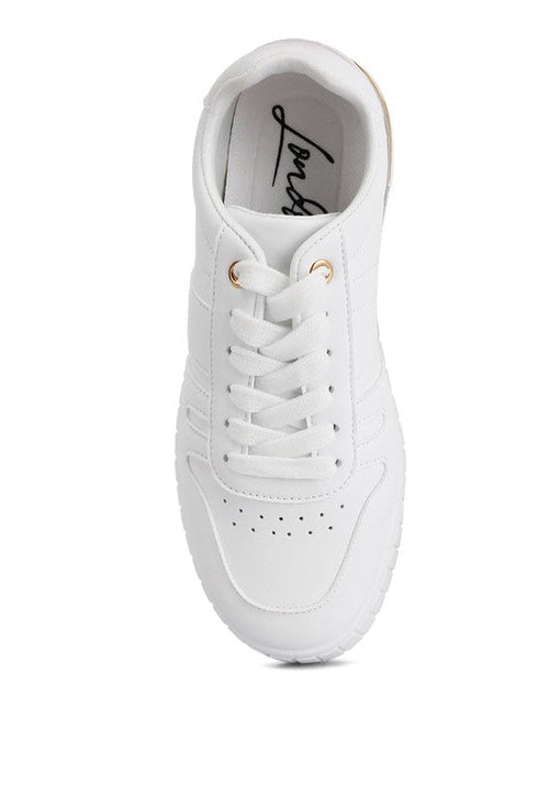 Welsh Panelling Detail Sneakers