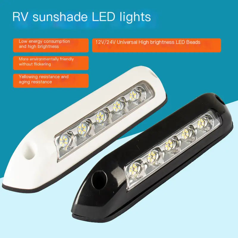Outdoor LED Porch Light for RV Conversion 12V/24V