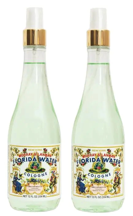 Generic Florida Water Cologne Spray 12oz Spray pack of 2
