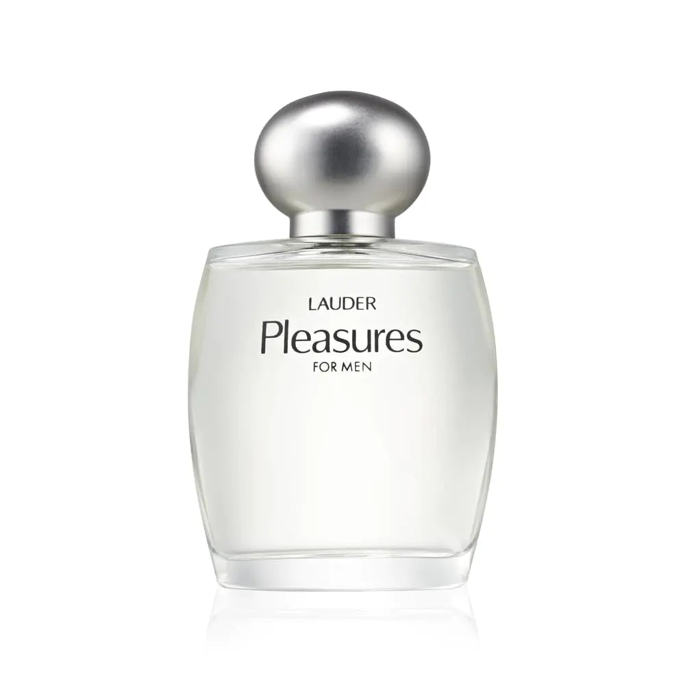 Estée Lauder Pleasures for Men Cologne Spray with Notes of Sandalwood Citrus & Nectarine 3.4 Fl Oz