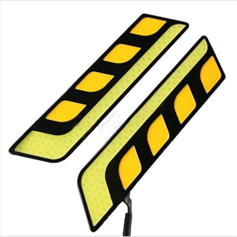 LED Super Bright Waterproof Two-Color Daytime Running Lights