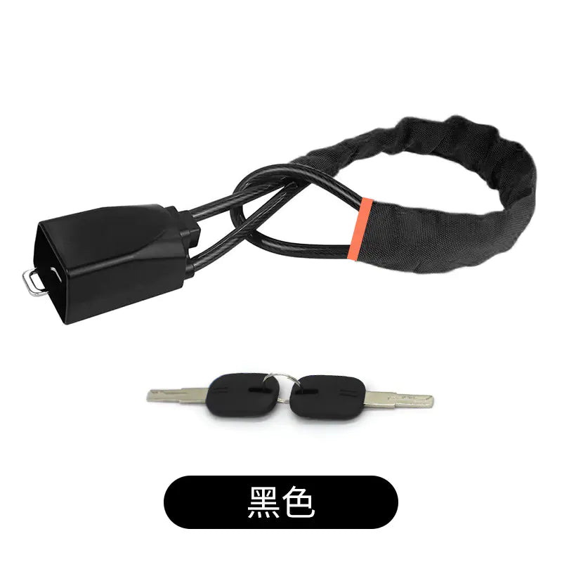 Universal Car Steering Wheel Lock with Steel Cable