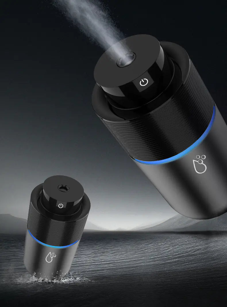 Car Humidifier with Spray Air and Aromatherapy Diffuser