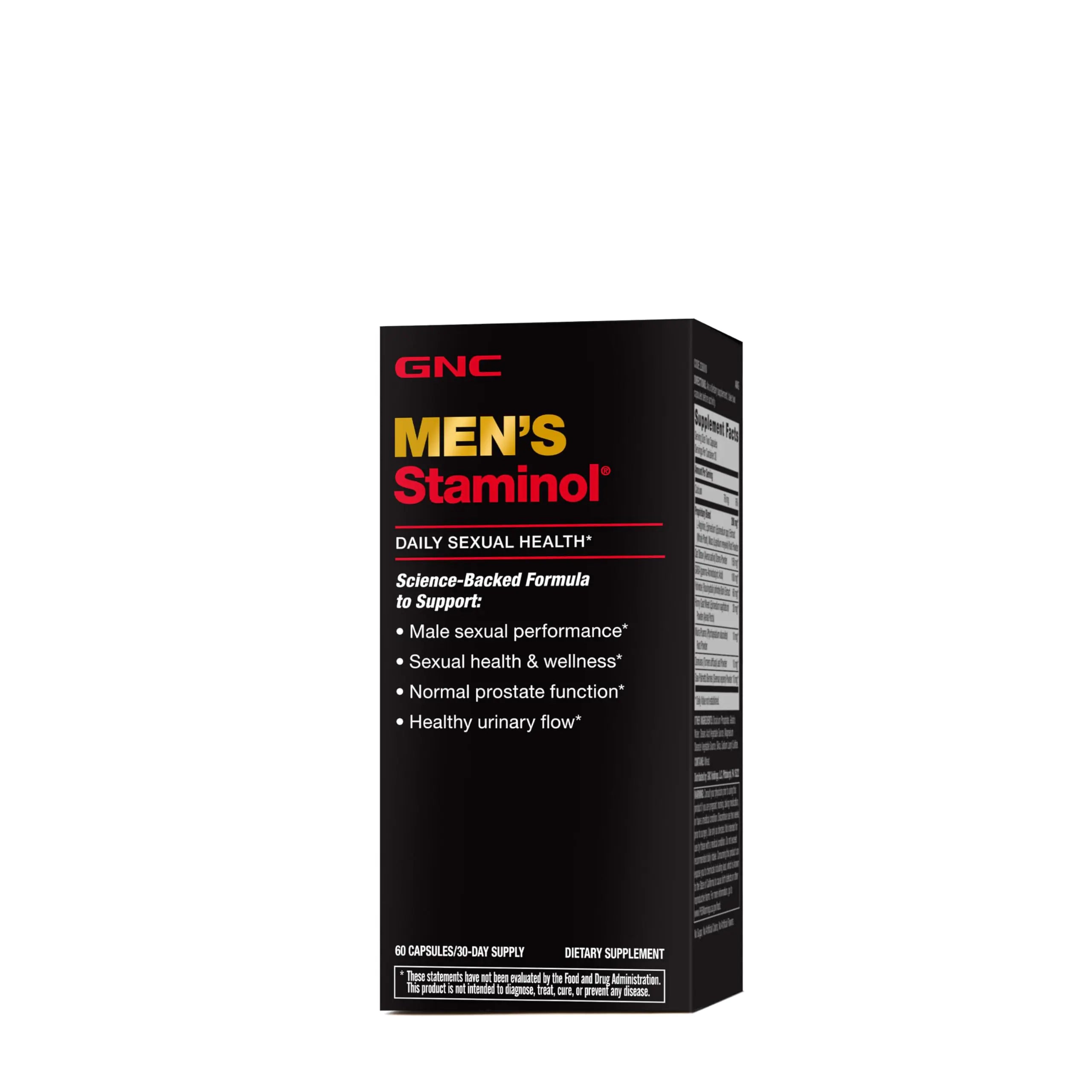 GNC Mens Staminol - 60 Capsules (30 Servings)