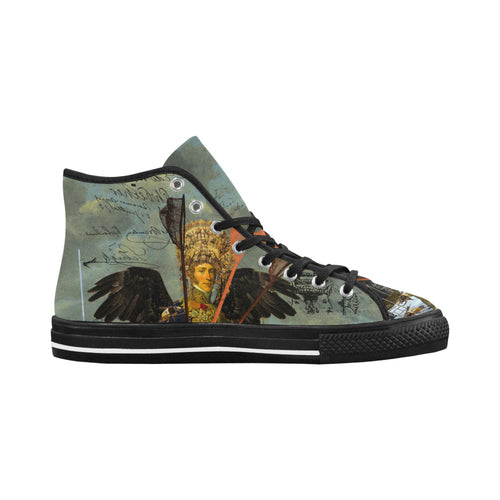 THE YOUNG KING ALT. 2 II Men's All Over Print Canvas Sneakers