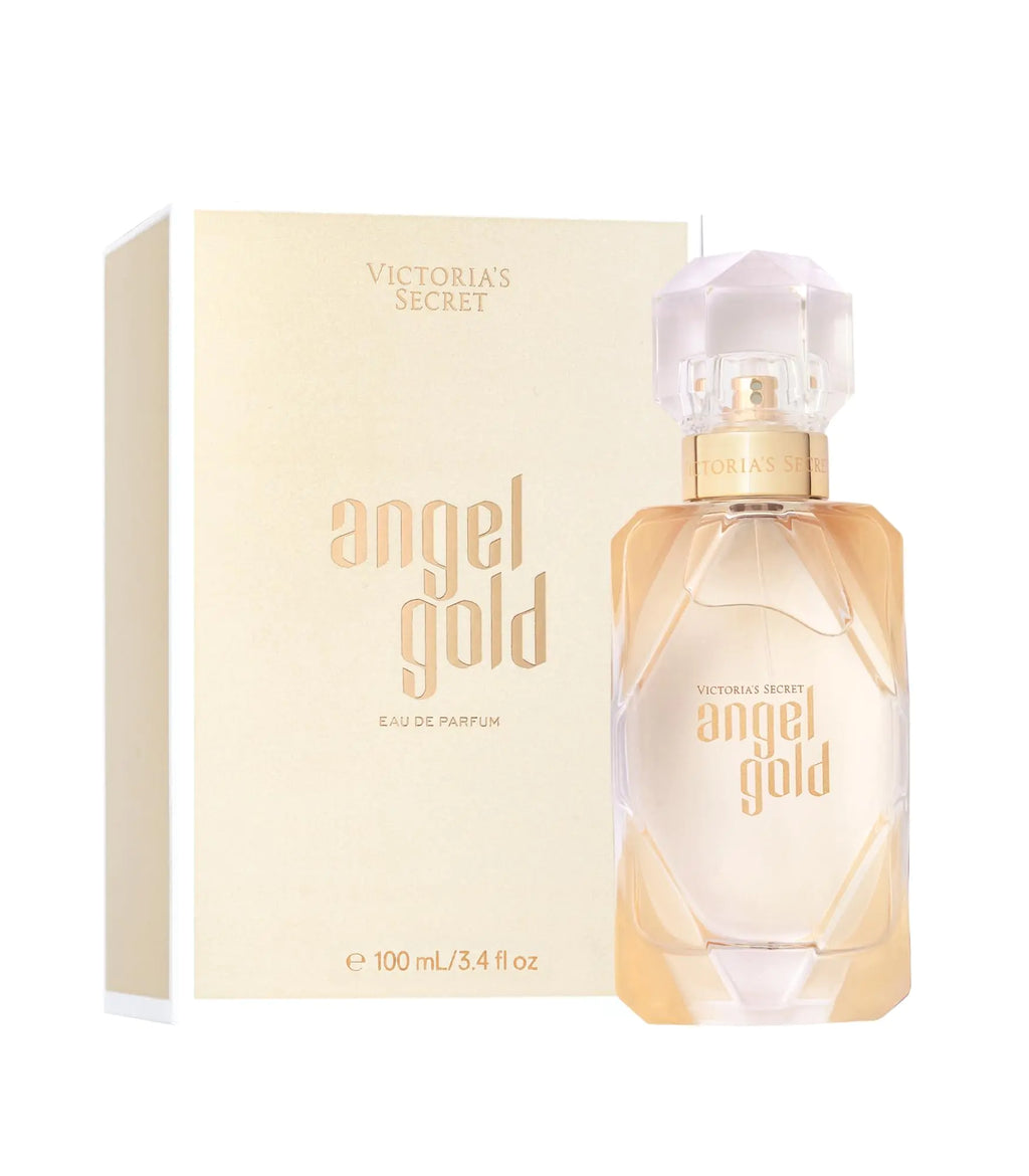 Victorias Secret Angel Gold Eau de Parfum Notes of Sparkling Bergamot Gardenia & Musk Perfumes for Women (3.4 oz)