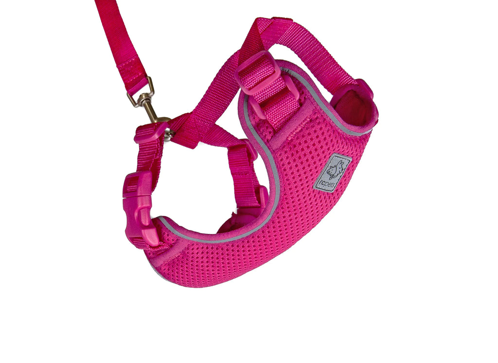 Pets Adventure Kitty Harness Raspberry Small 1 Count
