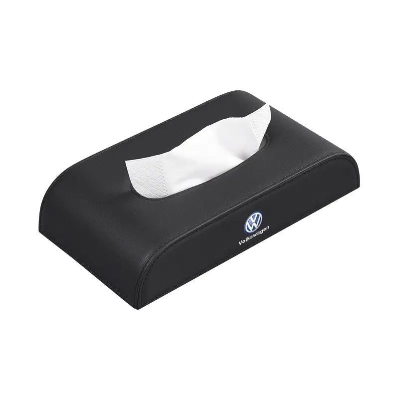 Creative Car Tissue Box with Premium Leather Design