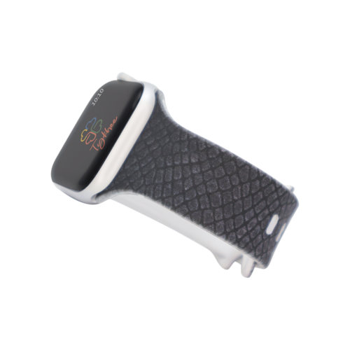 Personalized Geometric Design Silicone Bands for Apple Watch (M4