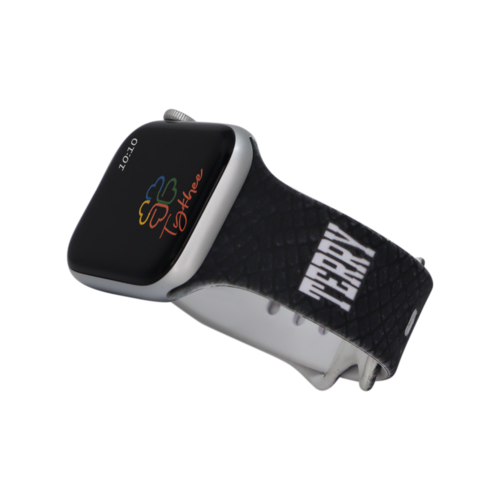 Personalized Geometric Design Silicone Bands for Apple Watch (M4