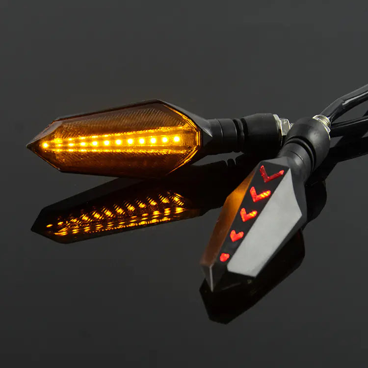 LED Turn Signal and Daytime Running Light for Motorcycles