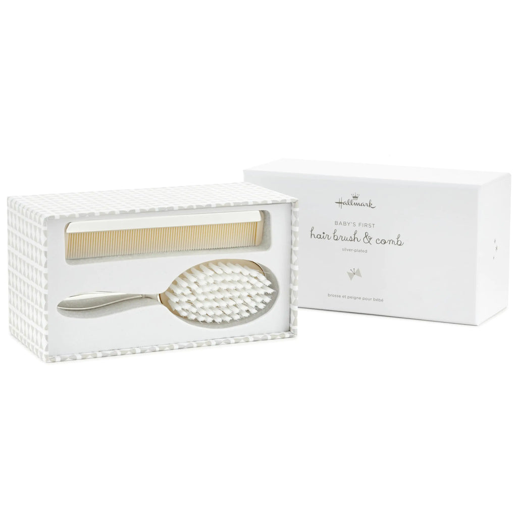 Hallmark Babys First Hair Brush and Comb