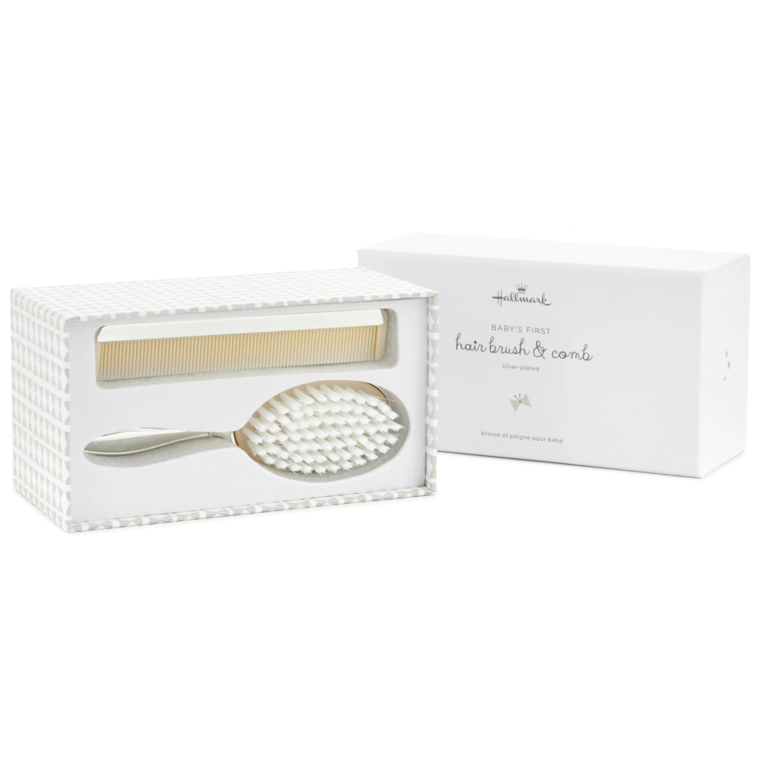 Hallmark Babys First Hair Brush and Comb