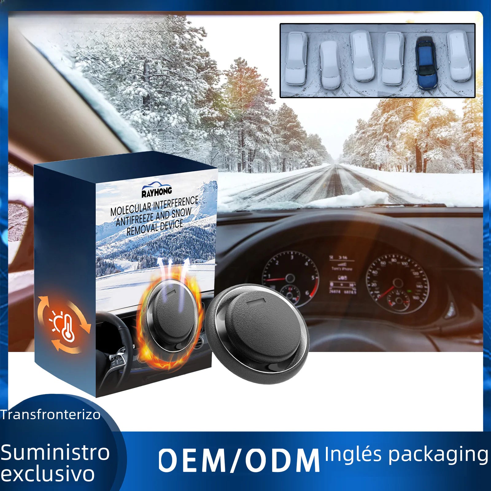 Portable Ice Melting Snow Removal Tool