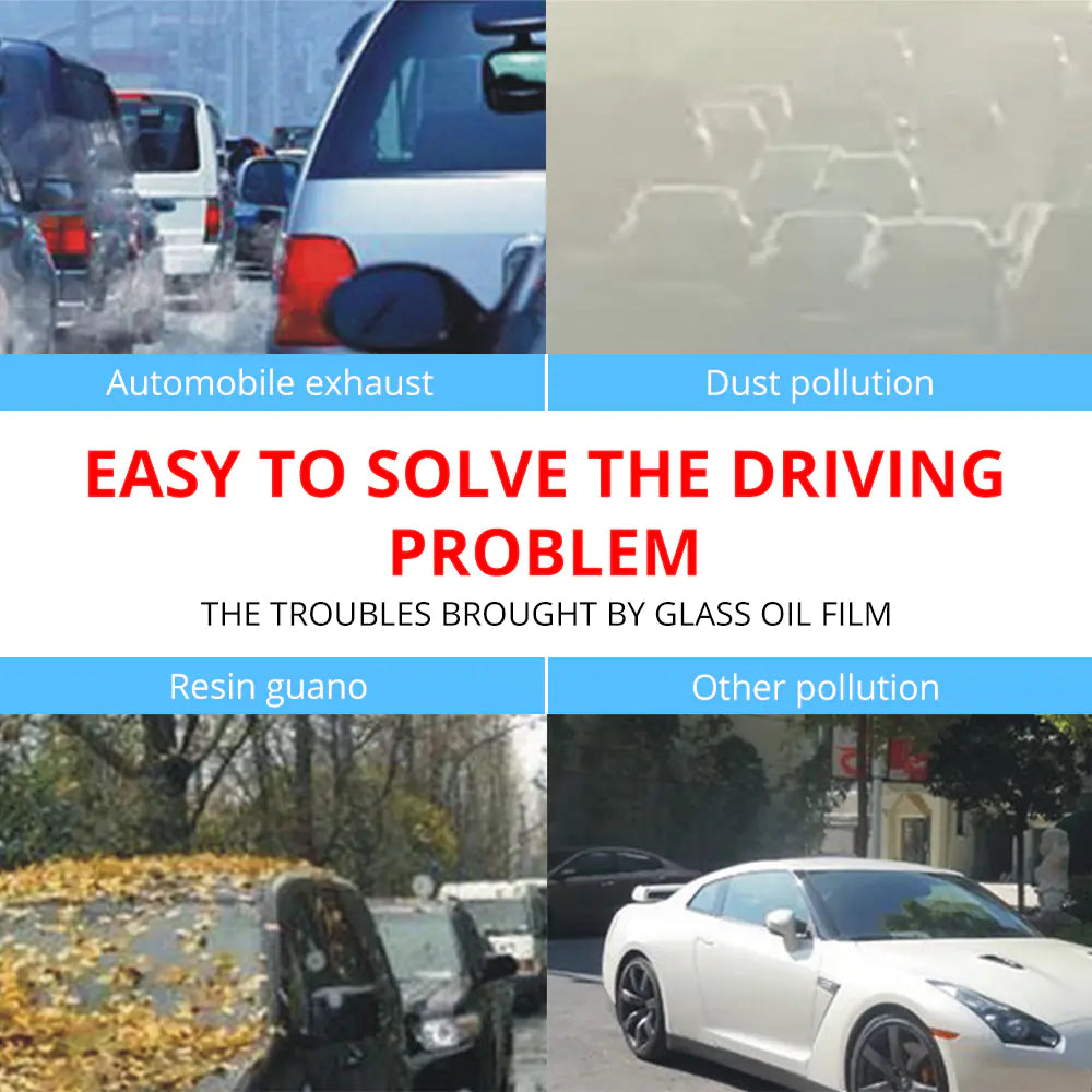 Automotive Glass Anti-Fouling Degreasing Film Cleaner