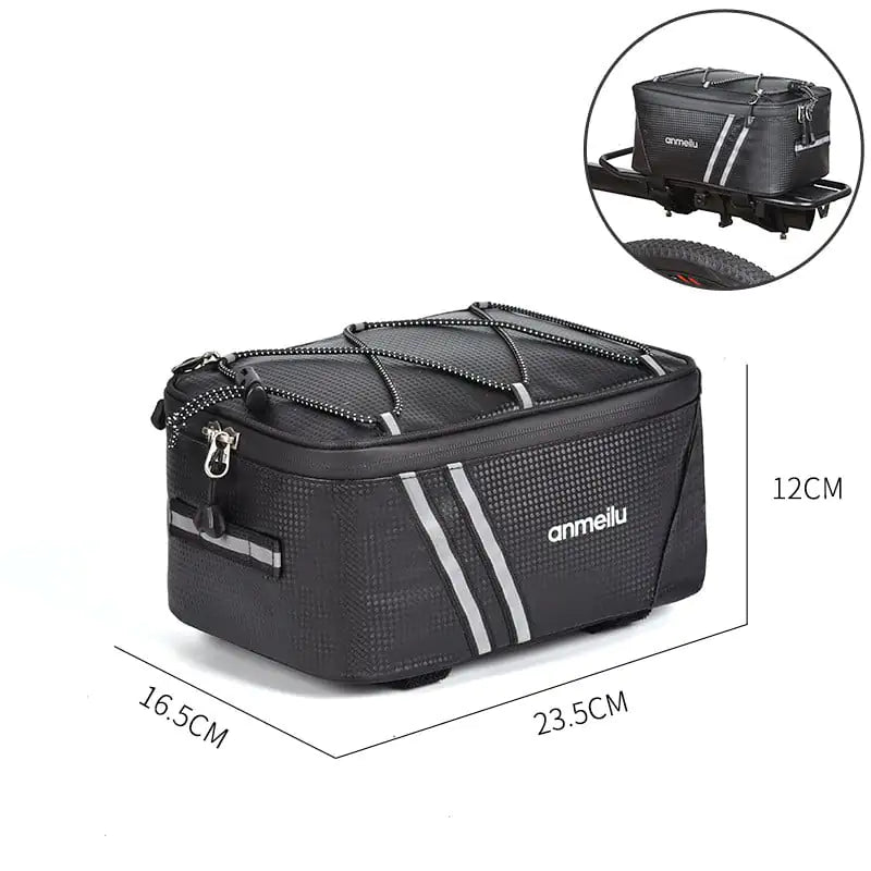 Mini Electric Bike Waterproof Folding Tail Bag