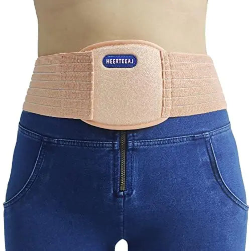 Umbilical Hernia Belt | Abdominal Hernia Belt for Men & Women | Belly Button Umbilical Hernia Binder w/ 1 Hernia Compression Pads | Ventral Epigastric & Post Surgery Support Belts