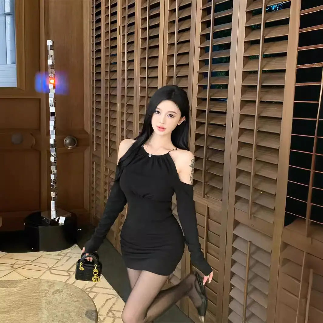 Autumn New Women's Dress with Long Sleeves