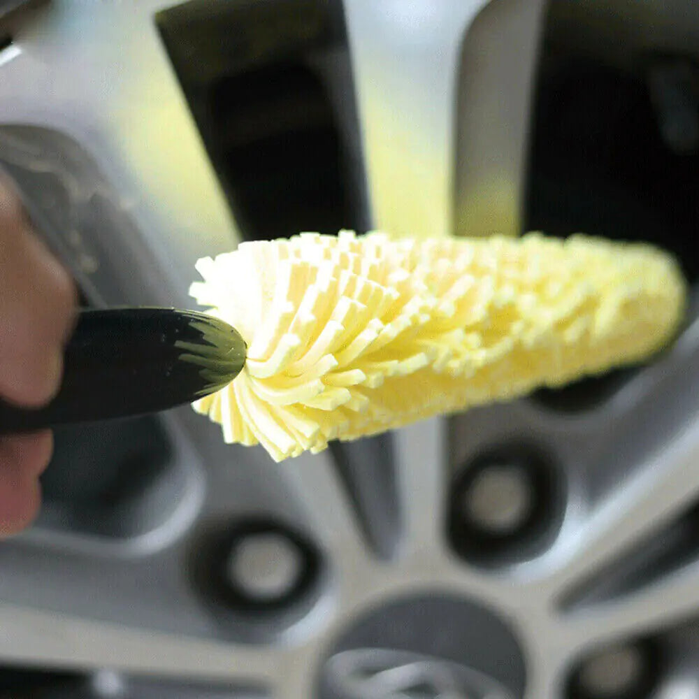 Multifunctional Cleaning Brush for Car Wheel Hubs