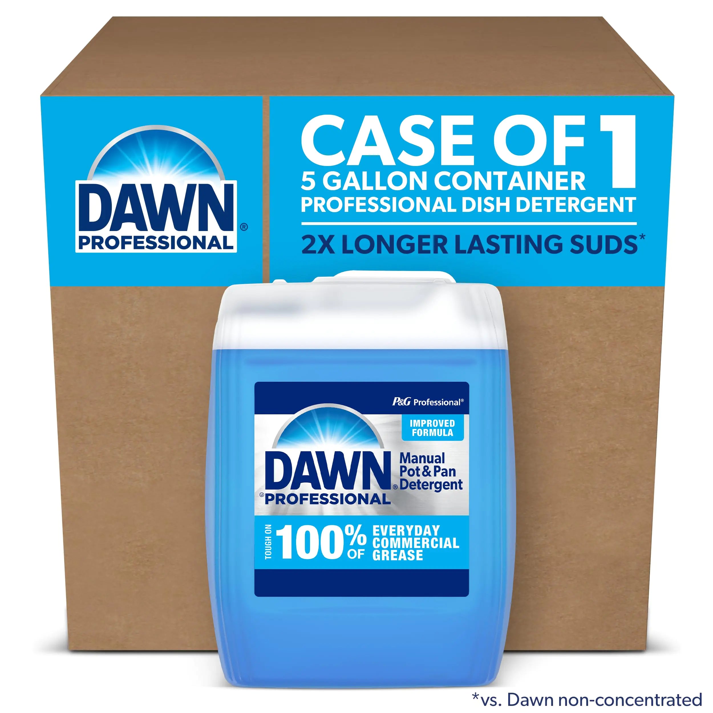 Dawn Professional Manual Pot and Pan Detergent Dish Soap Liquid Concentrate 5 Gallon