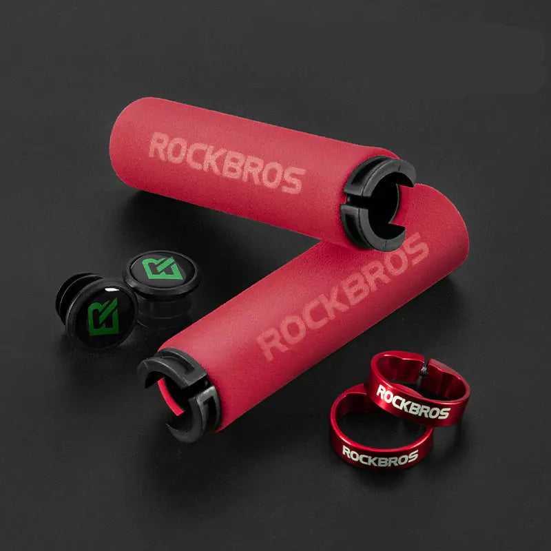 Locke Brothers Silicone Foam Bicycle Handlebar Locks