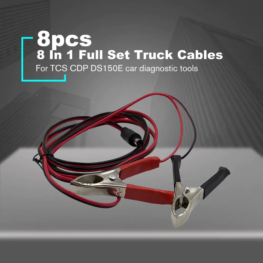 8-in-1 Car Cables for DS150E TCS CDP
