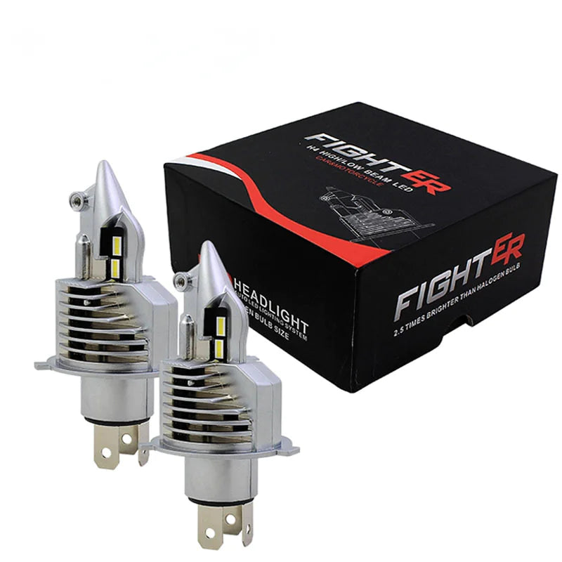 H4 Fighter Jet Car LED Headlights with High/Low Beam