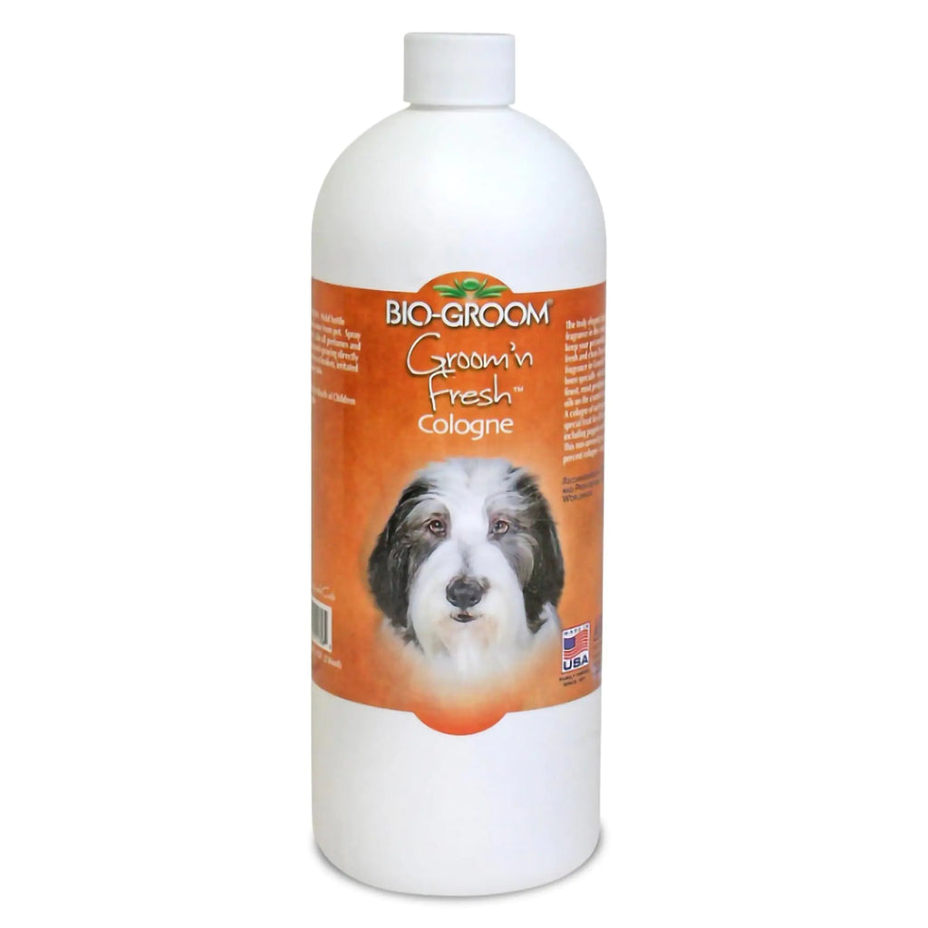 Bio-Groom Groomn Fresh Dog Cologne - Dog Perfume Dog Bathing Supplies Puppy Cologne Dog Wash Cat & Dog Grooming Supplies Cruelty-Free Made in USA - 32 fl oz 1-Pack