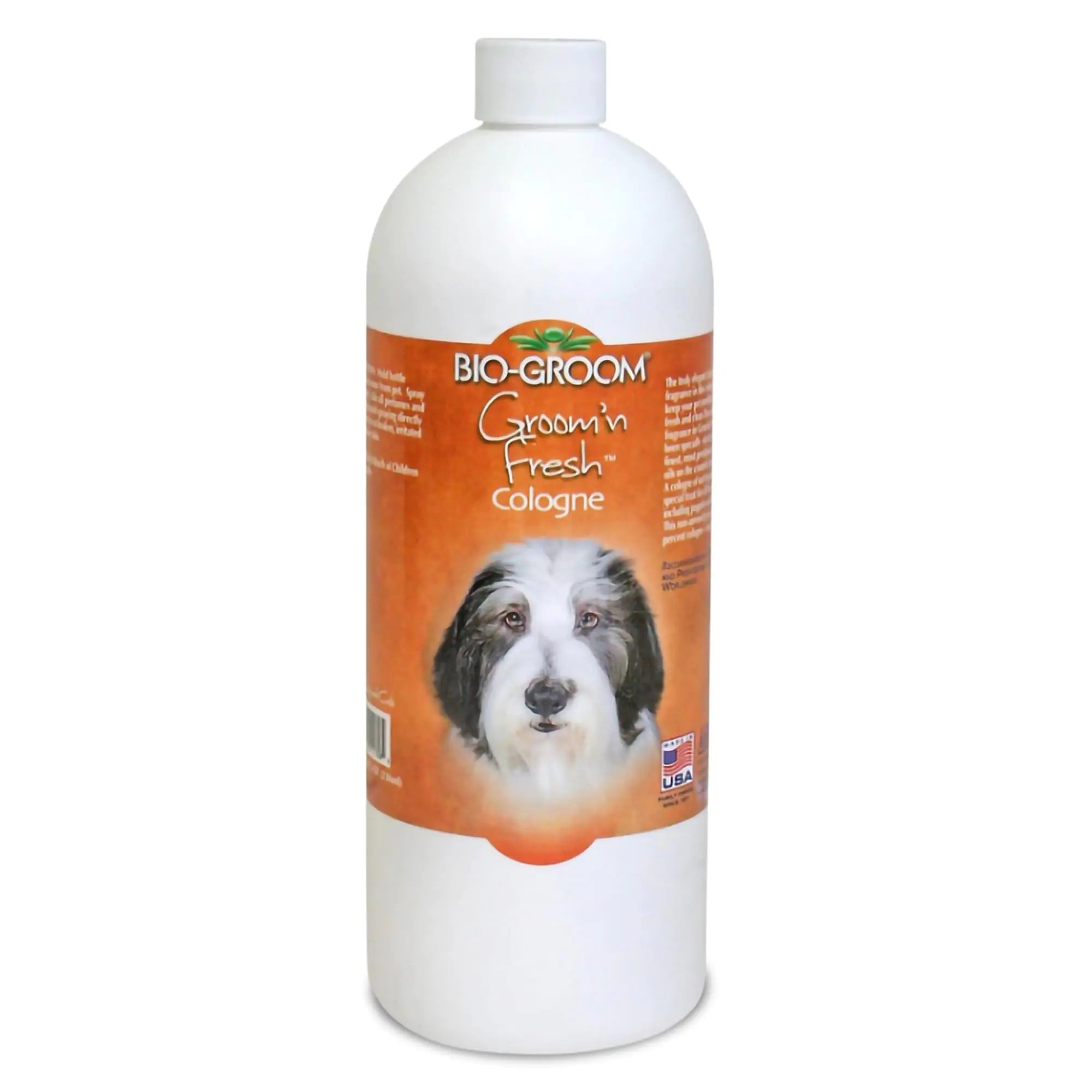 Bio-Groom Groomn Fresh Dog Cologne - Dog Perfume Dog Bathing Supplies Puppy Cologne Dog Wash Cat & Dog Grooming Supplies Cruelty-Free Made in USA - 32 fl oz 1-Pack