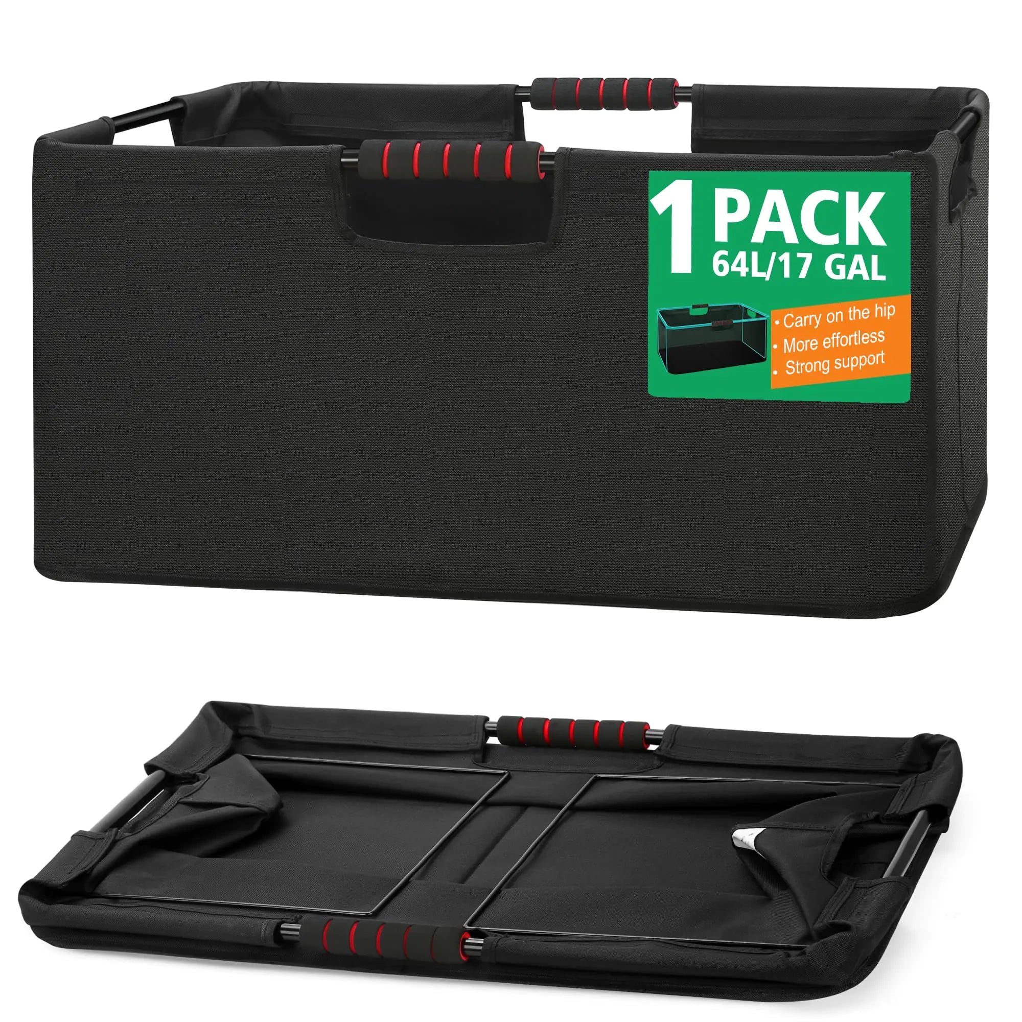 Large Laundry Basket with handle Laundry Room Organization 64L Freestanding Laundry Hamper for Family Waterproof Foldable Basket and Collapsible Tall Clothes Hamper to Easy Installation