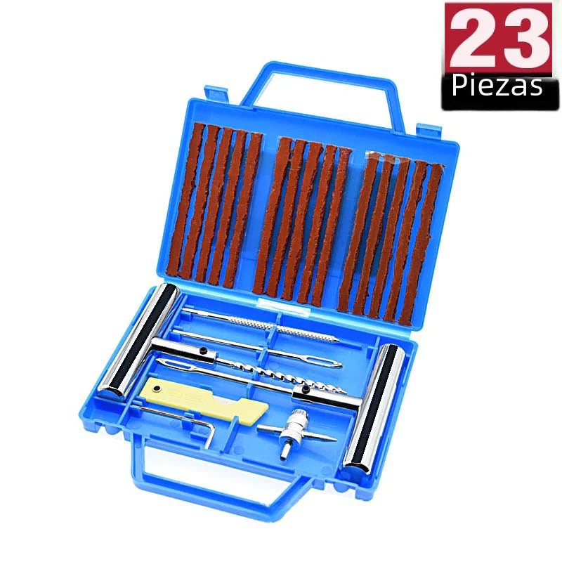 23-Piece Tire Repair Kit for Quick Emergency Fixes