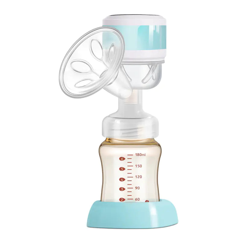 Silent Electric All-in-One Breast Pump and Manual Milker