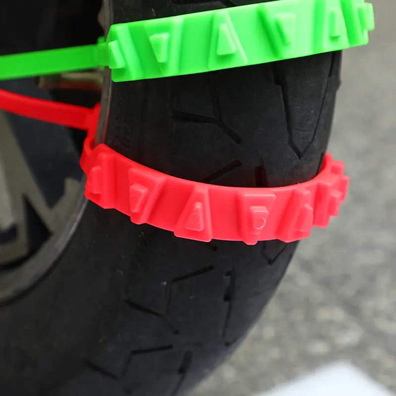 Universal Anti-Slip Chain for Electric Bike Tires