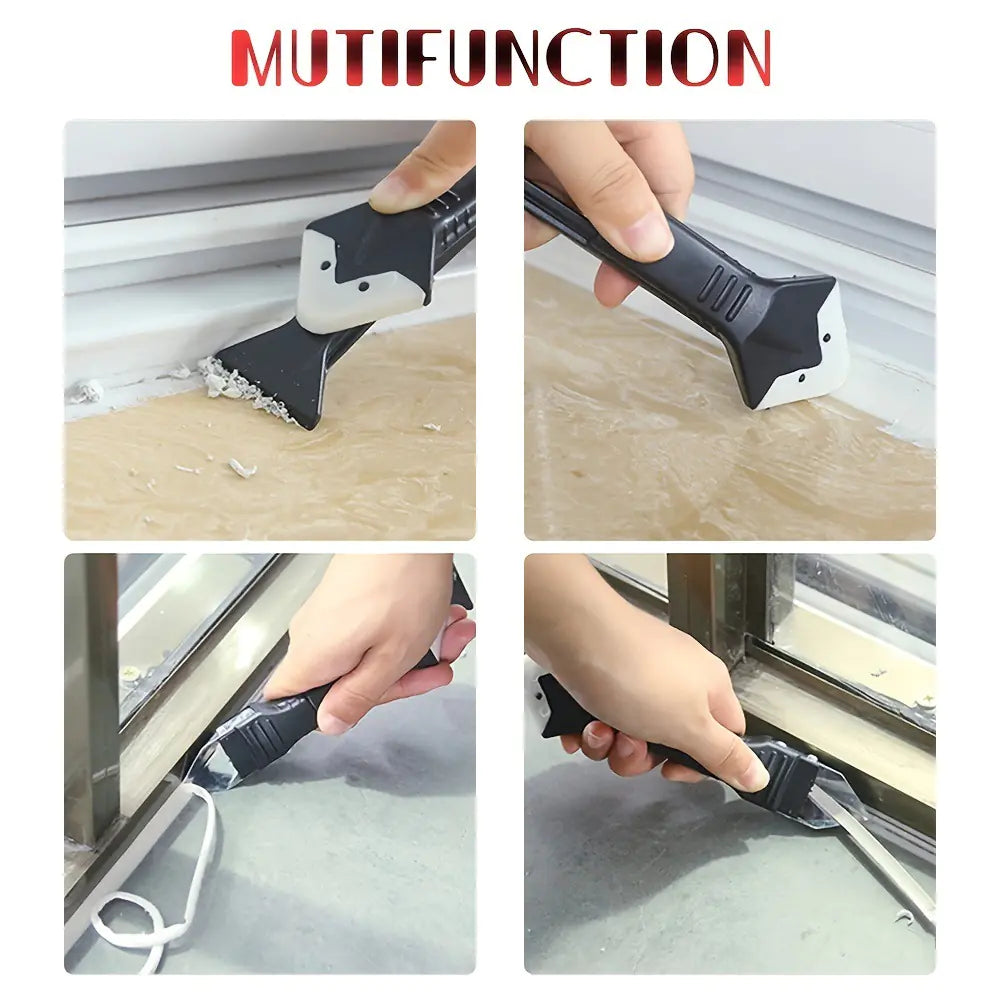 Metal Head Multi-Function Scraper for Grout Removal