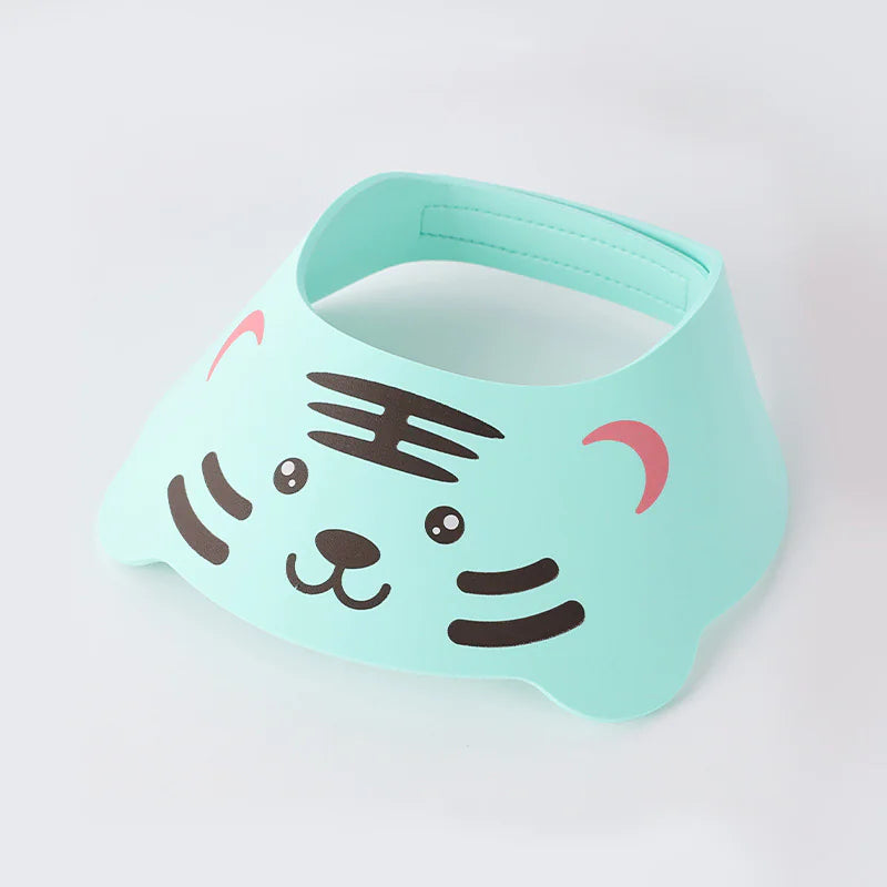 Cartoon Baby Shower Cap for Water Protection (1pc)