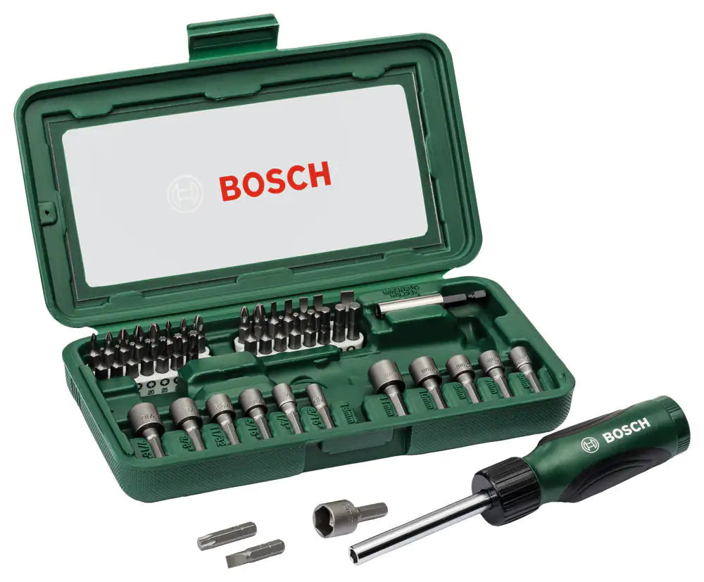 46 pieces Bosch Screwdriver