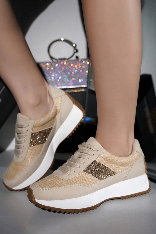 Beige JACINTHIA-Platform, Sneakers