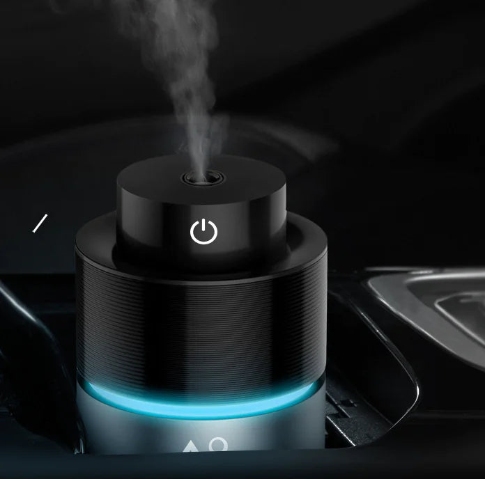 Car Humidifier with Spray Air and Aromatherapy Diffuser