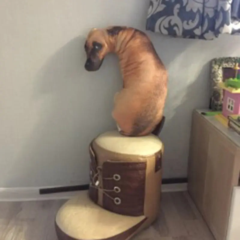 3D Simulation Dog Pillow